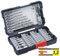 kwb Caja de 39 piezas con vástago hexagonal, 8 brocas de metal HSS y puntas PH, PZ y TX, incluye avellanador, portapuntas y puntas de llave de vaso