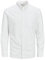 JACK & JONES Herren Freizeit Hemd JPRBROOK Oxford Slim Fit Weiss Blau XS-XXL, Größe:L, Farbe:White Slim FIT 12192150