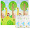 CCLIFE Krabbelmatte Baby Spielmatte Kinder 196x176x1cm Faltbar Spielteppich Spielunterlage Groß Rutschfest Beidseitig Tragbar Wasserdicht Innen Außen Bunt