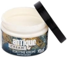 Rich Antique Cream,Schimmel Creme Farbe, Transparentes Gel für künstlerische und dekorative Arbeiten, Halbmatt-Effekt, Wasserbasierend, Einfach anzuwenden, 150 cc