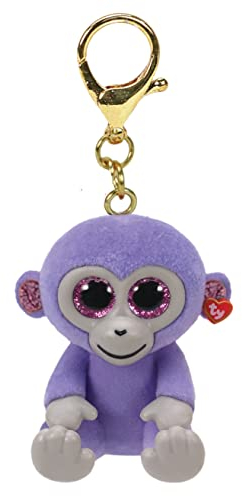 TY- Peluche, 2008086, Violet, 9 CM