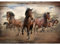 Runa Art Fototapete Pferde 352 x 250 cm Vlies Tapeten XXL Moderne Wandtapete Wohnzimmer Schlafzimmer Grün 9337011a