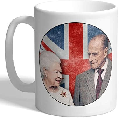 I Love Mugs - Queen Elizabeth II & Prince Phillip - (no Text) - Mug, Ceramic, 11fl.oz.
