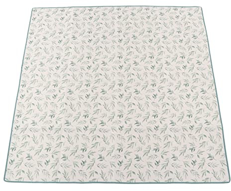 110 X 110 Cm / 43,3 X 43,3 Zoll Hochstuhlmatte, Wasserdichte Tragbare Splat-Matte für Unter Hochstühlen Baby-Krabbelmatten