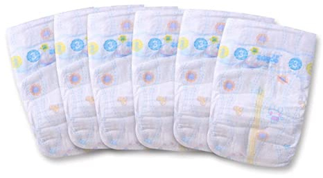 kgniess me Reborn Baby Dolls Diapers for 18-22 inch Newborn Reusable 6-Piece Pack Fit