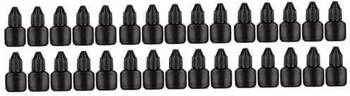 FOMIYES 30sets Grafting Eyelash Glue Empty Container Leakproof Design Refillable Bottles for Home Travel