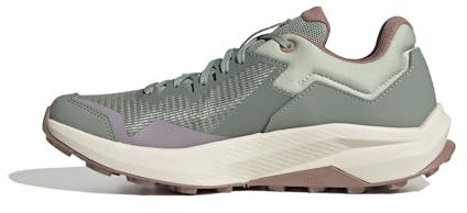 adidas Damen Terrex Rider Trail Running Shoes Trailrunning-Schuhe, Silver Green/Linen Green/Warm Clay, 38 EU