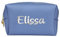 Trousse de Toilette Portable-Imperméable -Trousse de Maquillage de mariée-Personnalisable-Grande capacité-Légère - pour Femmes et Filles-pour Les Voyages (Blue)
