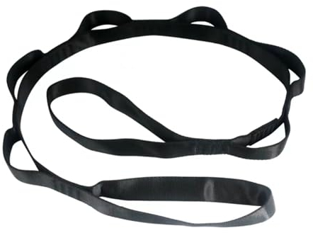 Okaywork Corda/Cinghia per Cintura Zavorra, Cintura Zavorra, Cintura Palestra | Alternativa alla Catena della Cintura dei pesi per Calisthenics con Pesi, Allenamento di Forza e Fitness, Resistente