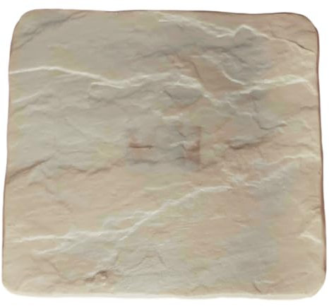 Moule à plâtre imprimé FIN PIERRE, mur imprimé ciment imprimé, modèle Rock Mat 1 de 41 x 37 cm environ.