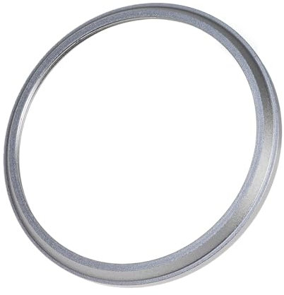 Hersmay Metall Objektiv Dekoration Ring Kappe für Fuji X100V X100VI X100F X100T X100S Kamera (Silber)