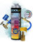 COOL5 5in1 - Kit de réparation de climatisation, remplacement R1234yf pour la recharge de la climatisation des voitures après 2016 + Tuyau de mesure + Adaptateur + Nettoyant universel 500ml