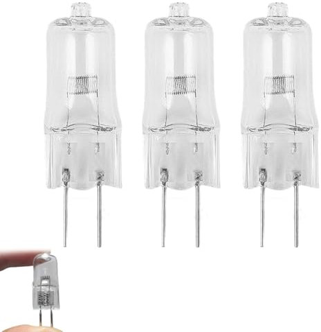 3 pz 24 V 150 W 250 W G6.35 Lampadina senza ombre Lampada for microscopio for proiettore Lampada for utensili for macchine Perline alogene al tungsteno Luce gialla calda(G6.35-24V250W warm yellow)