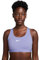 Nike Swoosh Medium Support Sport-BH Mit Polster Für Damen, Lilac Ice/White, DX6821-533, M