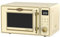 Kaiser Empire M 2530 - Forno a microonde in stile retrò, 25 l, con griglia ad aria calda, 25 funzioni