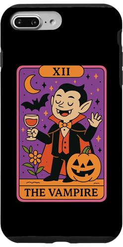 XII The Vampire Tarotkarte Halloween Fun Hülle für iPhone 7 Plus/8 Plus