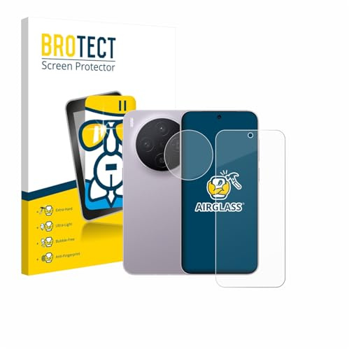 BROTECT Schutzglas für Vivo X300 Pro | (Display+Kamera) Transparenter Displayschutz Made in Germany Schutzfolie Panzer Folie Glas 9H Einfache Montage Clear