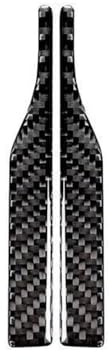 AXIYUE Car Rear View Mirror Anti-Collision Strip for CUPRA Born (K11 2021-2025 2026),Carbon Fiber Side Mirror Guard Protector,Self-Adhesive Door Edge Scratch Bumper Strip 2pcs,Black
