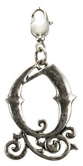 Alpenflüstern Anhänger Trachten-Buchstabe O fürs Charivari antik-Silber-Farben AAH129