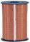Präsent C.E. PATTBERG Geschenkband Nougat-braun, 250 Meter Ringelband 10 mm zum Basteln, Dekorieren & Verpacken von Geschenken zu jedem Anlass