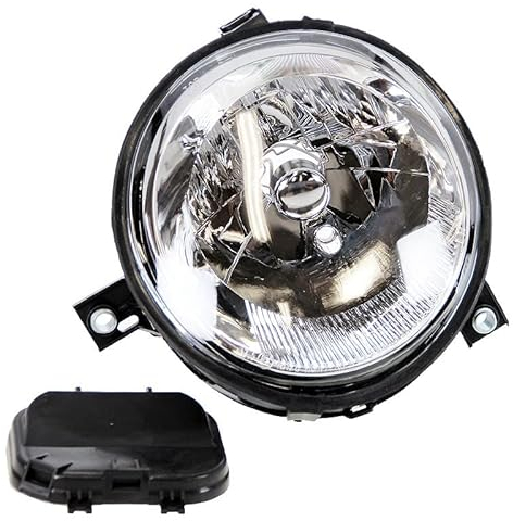 BESTPRICE 1x Hauptscheinwerfer vorne links H4 Frontscheinwerfer ohne Stellmotor, Kompatibel mit VW LUPO I (6X1, 6E1)