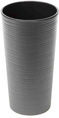 Siena Garden Pflanzgefäß Locon graphit Kunststoff 30 cm