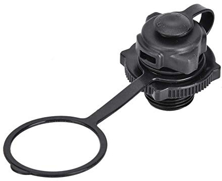 Kajak Ventil Boston Valve f¨¹r Schlauchboot mit Kappenschraube D - Bootsluftventil Luftventil f¨¹r Airbed Plug schwarz