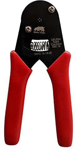 Ratsche Crimpzange für Größe 16 Deutsch DT geschlossene Zylinderklemmen