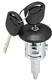 NA Front Right Side Latch Door Lock Barrel and 2 Keys Compatible with Ford Transit MK6 MK7 4060638