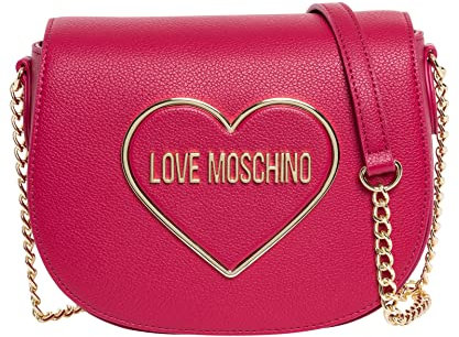 Love Moschino JC4145PP1FLR0, Sac l'paule Femme, Fuchsia, 16x22x7