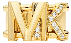 Michael Kors - Premium Ring Goldton Messing für Damen MKJ7836710;6