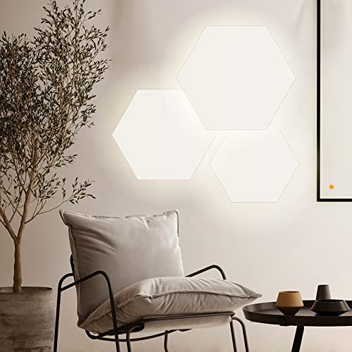 s.luce Hive indirekte LED Wandleuchte dimmbar 230V Kombination Wandlampe, Farbe:Weiß, Größe:45/55, Dimmen:Phasenanschnitt/-abschnitt (Dimmschalter)