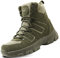 5.AA B811 Stivali da uomo, impermeabili, Antiscivolo, da trekking, trekking, camminate, scarpe alte verde 46 EU