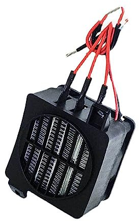 BOKIOESDE PTC Heizung mit Lüfter Professionelle leichte, langlebige Lufterhitzer Ersatzteile DIY einstellbares Heizelement für Zuhause, 24 V 200 W, 24 V 200 W