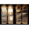 murando Fototapete selbstklebend Strand Meer 490x350cm Foto Tapete Tapetenfolie Möbelfolie Wandverkleidung Wandtapete Motivtapeten Bildtapete Wohnzimmer 3d Effekt Modern Natur Landschaft Steinoptik 3d