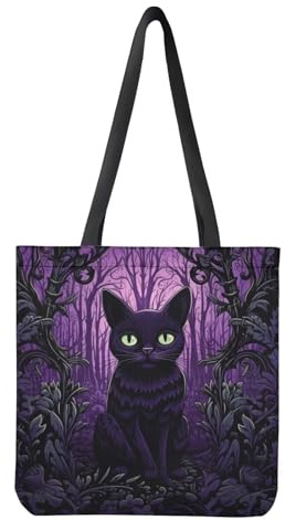 Upetstory Canvas Tote Bag Reusable Grocery Shopping Cloth Bags