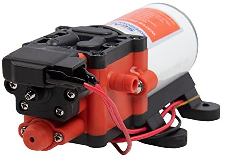 Adjustable Small submersible pump 24V 100 PSI Water Diaphragm Pump Automatic Switch 5L/Min High Pressure Water Pump