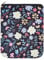 NICENEEDED Flower Printed Book Cover, Book Protector with Zipper, Waterproof Book Sleeve Washable Fabric Book Pouch Multifunctional Book Storage Bag for Paperbacks Hardcovers