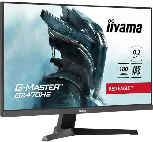 iiyama G-Master G2470HS-B1 écran Plat de PC 60,5 cm (23.8) 1920 x 1080 Pixels Full HD LCD Noir