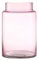 PORPAN Große Glasvase, 22,9 cm rosa Glasvase, große Blumenvasen für Blumenstrauß, hohe Weithalsvasen für Blumen, Zuhause, Hochzeit, Wohnzimmer, Bürodekoration