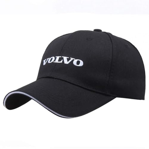 EIWXEFQT Auto Baseballkappe, für Volvo Waschbare Baseball Cap Freizeit Cap Individuell verstellbar und leicht abwaschbar,S