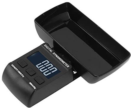 Dinamometro con Display Digitale Ad Alta Precisione Bilancia Elettronica Batteria Incorporata Materiale ABS G Oz Ozt TL Ct Gn LR44 Batteria a Bottone Inclusa Pesi Casuali da 10 G