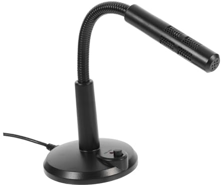 HOLIDYOYO Usb Microphone Desktop Mic for Laptop Recording Gaming Mic for Meeting and Streaming