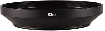 Shntig 39mm 40, 5mm 43mm 46mm 49mm 52mm 55mm 58mm 62mm 72mm 77mm 82mm Parasol de Lente Gran Angular de Metal de aleación de Aluminio para Protector de Lente de cámara