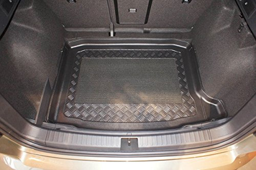 Car Lux AR04444 - Alfombra cubeta Protector Cubre Maletero a Medida con Antideslizante para Ateca