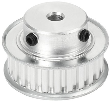 sourcingmap Synchrone Rad XL 24 Zähne 8 mm Bohrung Aluminium Zahnriemenscheibe 11 mm breite Riemen DE