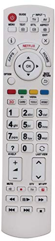 ALLIMITY N2QAYB000842 N2QAYB001009 Telecomando Sostituito per Panasonic Viera LED TV TX-32DSN608 TX-32DSW504S TX-39AS650E TX-39ASW504 TX-39ASW654 TX-40AS640B TX-40CS620E TX-40CS630E TX-40CSN638