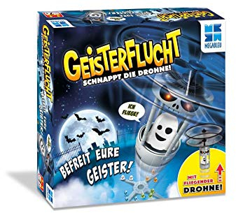 Megableu 678488 Geisterflucht-Schnappt die Drohne Familienspiel, Neuheit