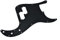 Dopro Northwest Guitars Schlagbrett für Bassgitarre mit 13 Löchern, aus eloxiertem Aluminium, für American Fender P Bass, Schwarz