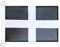 AZ FLAG Cornwall county Nautical Flag 18'' x 12'', County of Cornwall, England flags 30 x 45 cm, Banner 12x18 in for boat